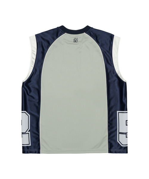 AMESWORLDWIDE(アメスワールドワイド)の「SPORTY SLEEVELESS JERSEY NAVY(Tシャツ/カットソー・レディース・その他・FREE)」の2枚目の写真