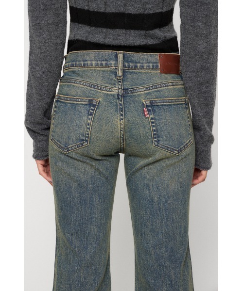 LAGUA GEM（ラグアジェム）の「LEDA LOW WAIST FLARE デニム（デニムパンツ・レディース・ブルー/ブラック・22inch/23inch/24inch/25inch/26inch）」の13枚目の写真