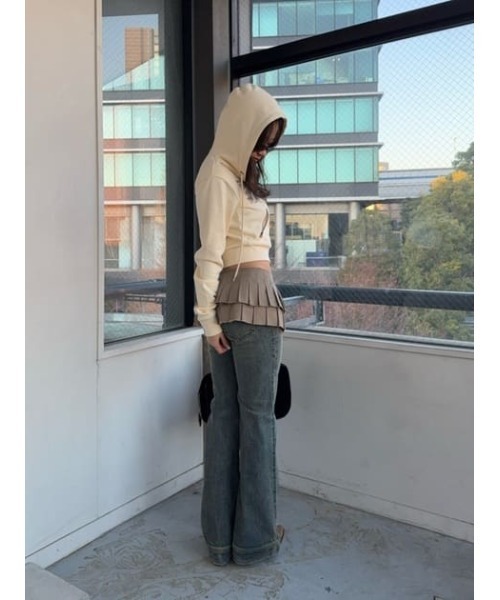 LAGUA GEM（ラグアジェム）の「LEDA LOW WAIST FLARE デニム（デニムパンツ・レディース・ブルー/ブラック・22inch/23inch/24inch/25inch/26inch）」の20枚目の写真