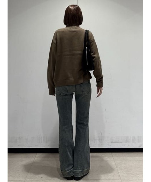 LAGUA GEM（ラグアジェム）の「LEDA LOW WAIST FLARE デニム（デニムパンツ・レディース・ブルー/ブラック・22inch/23inch/24inch/25inch/26inch）」の22枚目の写真