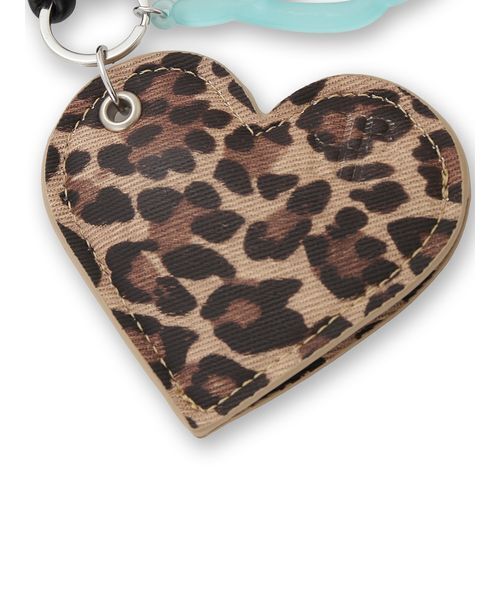 LILY BROWN（リリーブラウン）の「ハートモチーフキーチャーム<キーリング付き>（キーケース/キーアクセサリー・レディース・ブラック/レッド/レオパード・F）」の6枚目の写真