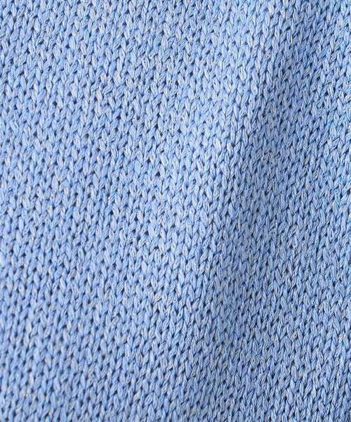 UNTITLED（アンタイトル）の「【洗える/光沢感】ファンシーヤーンニット（ニット/セーター・レディース・ナチュラル/ライトブルー/ライトグレー/ベビーピンク・00/04/44/48/02）」の9枚目の写真