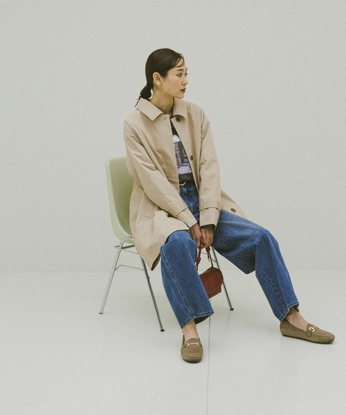 GLOBAL WORK(グローバルワーク)の「GOODデニムバレルパンツ/600980(デニムパンツ・レディース・ブラック/ネイビー/ブルー/サックスブルー・SMALL/X-SMALL/LARGE/MEDIUM)」の13枚目の写真