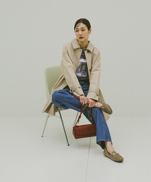 GLOBAL WORK(グローバルワーク)の「GOODデニムバレルパンツ/600980(デニムパンツ・レディース・ブラック/ネイビー/ブルー/サックスブルー・SMALL/X-SMALL/LARGE/MEDIUM)」の16枚目の写真