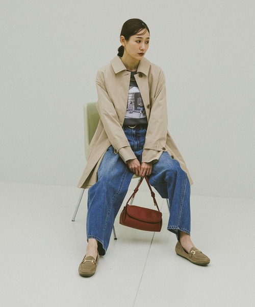 GLOBAL WORK(グローバルワーク)の「GOODデニムバレルパンツ/600980(デニムパンツ・レディース・ブラック/ネイビー/ブルー/サックスブルー・SMALL/X-SMALL/LARGE/MEDIUM)」の17枚目の写真