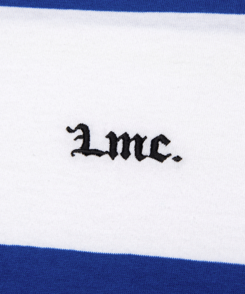 LMCの「STRIPE GOTHIC NAME RUGBY SHIRT blue(ポロシャツ・レディース・その他・S/M/L/XL)」の8枚目の写真