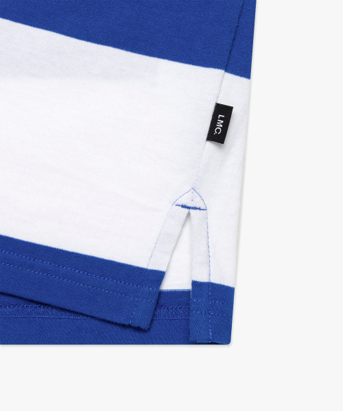 LMCの「STRIPE GOTHIC NAME RUGBY SHIRT blue(ポロシャツ・レディース・その他・S/M/L/XL)」の9枚目の写真