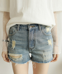 ツィードハイウエストショートパンツ（その他パンツ）｜Rirandture（リ