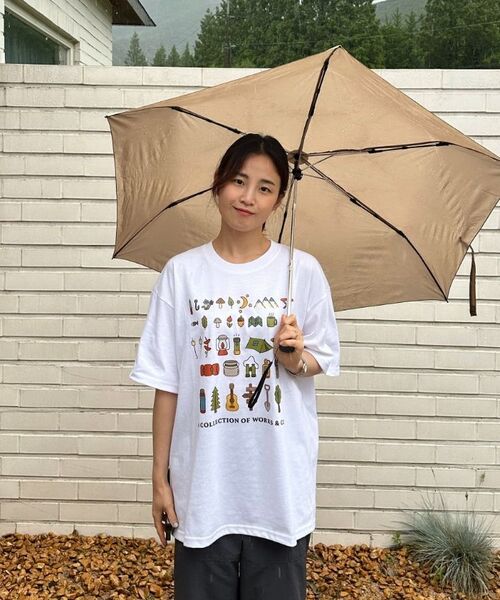 WORKS & CO.（ワークス アンド コー）の「キャンピングコレクション 半袖Tシャツ (ネイビー)（Tシャツ/カットソー・メンズ・その他・XL/M/L/2XL）」の7枚目の写真