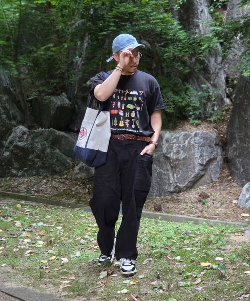 WORKS & CO.（ワークス アンド コー）の「キャンピングコレクション 半袖Tシャツ (ネイビー)（Tシャツ/カットソー・メンズ・その他・XL/M/L/2XL）」の11枚目の写真