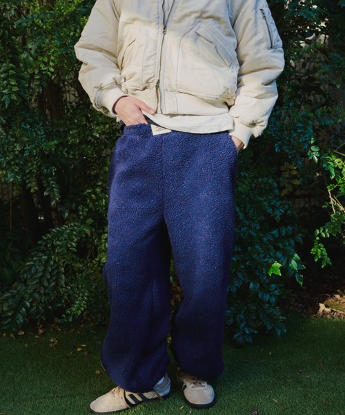 common gull products.（コモンガルプロダクツ）の「ボアパンツ（その他パンツ・レディース・ホワイト系/ブラウン系/ネイビー・SMALL/MEDIUM/LARGE）」の3枚目の写真