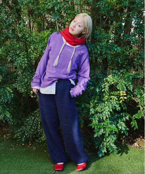 common gull products.（コモンガルプロダクツ）の「ボアパンツ（その他パンツ・レディース・ホワイト系/ブラウン系/ネイビー・SMALL/MEDIUM/LARGE）」の5枚目の写真