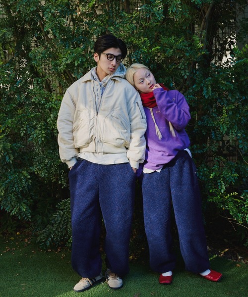 common gull products.（コモンガルプロダクツ）の「ボアパンツ（その他パンツ・レディース・ホワイト系/ブラウン系/ネイビー・SMALL/MEDIUM/LARGE）」の13枚目の写真