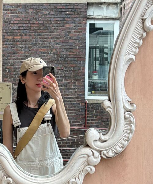 MUSINSA STANDARD WOMAN（ムシンサスタンダードウーマン）の「ウィメンズエッセンシャルタンクトップ [ガンメタル]（Tシャツ/カットソー・レディース・その他・LARGE/MEDIUM/SMALL/X-SMALL）」の7枚目の写真