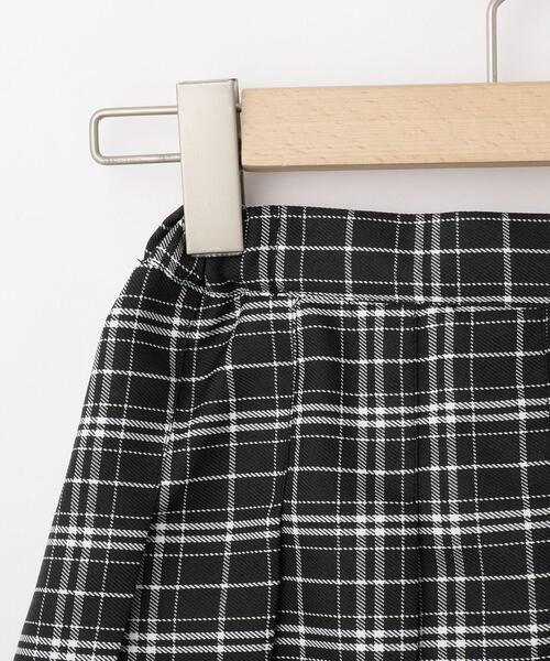 SHOO・LA・RUE（シューラルー）の「【100-150cm】チェックスカパン（スカート・キッズ・ブラック系1/パープル系1/サックスブルー系1・10/15 /14/13/12/11）」の6枚目の写真