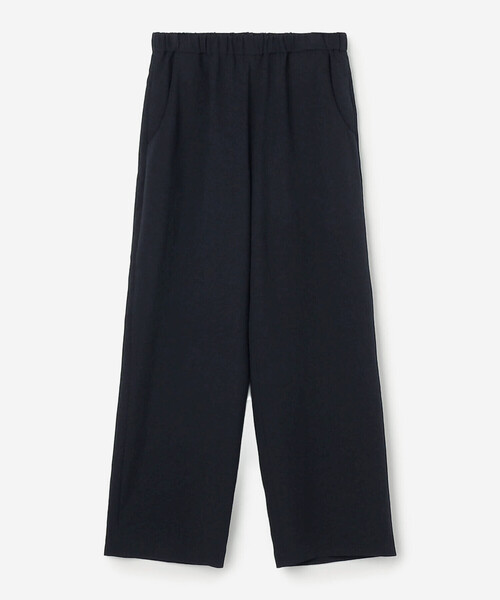 Morris & Sons（モリスアンドサンズ）の「MORRIS & SONS | ポリエステルダブルクロス ワイドイージーパンツ WOMEN（その他パンツ・レディース・ネイビー/チャコール/ブラック/ブラウン・1/0）」の4枚目の写真
