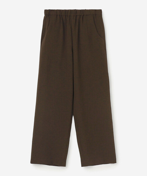 Morris & Sons（モリスアンドサンズ）の「MORRIS & SONS | ポリエステルダブルクロス ワイドイージーパンツ WOMEN（その他パンツ・レディース・ネイビー/チャコール/ブラック/ブラウン・1/0）」の5枚目の写真