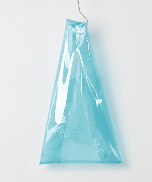 FRUIT OF THE LOOM（フルーツオブザルーム）の「【FRUIT OF THE LOOM】FTL EX CLEAR SHOPPING BAG /ブランドロゴ クリアカラー エコバッグ（エコバッグ/サブバッグ・メンズ・サックスブルー/ライトブルー/イエロー/ホワイト・FREE）」の3枚目の写真
