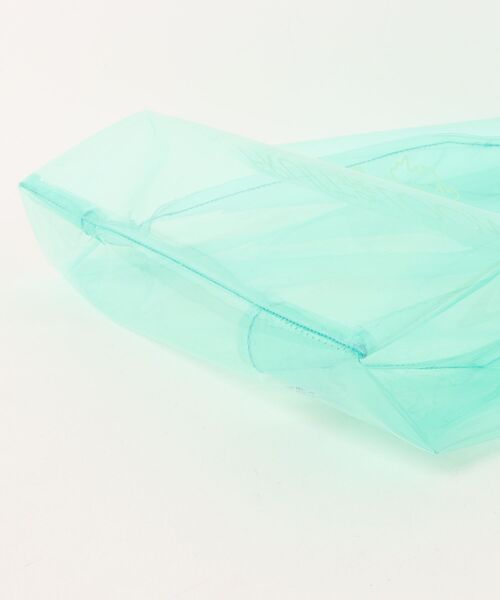 FRUIT OF THE LOOM（フルーツオブザルーム）の「【FRUIT OF THE LOOM】FTL EX CLEAR SHOPPING BAG /ブランドロゴ クリアカラー エコバッグ（エコバッグ/サブバッグ・メンズ・サックスブルー/ライトブルー/イエロー/ホワイト・FREE）」の6枚目の写真