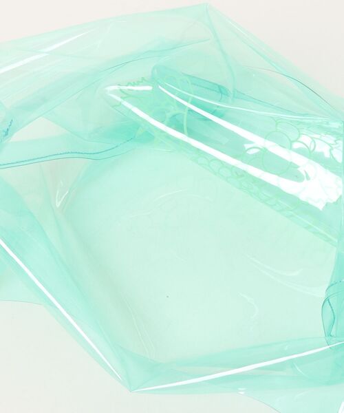 FRUIT OF THE LOOM（フルーツオブザルーム）の「【FRUIT OF THE LOOM】FTL EX CLEAR SHOPPING BAG /ブランドロゴ クリアカラー エコバッグ（エコバッグ/サブバッグ・メンズ・サックスブルー/ライトブルー/イエロー/ホワイト・FREE）」の7枚目の写真