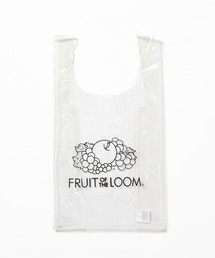 【FRUIT OF THE LOOM】FTL EX CLEAR SHOPPING BAG /ブランドロゴ クリアカラー エコバッグ