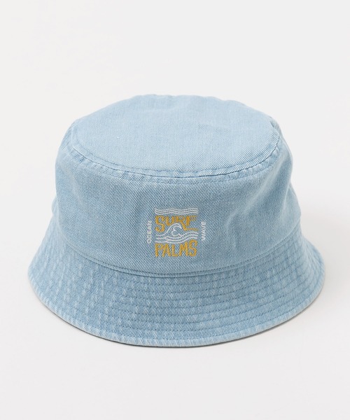 Kahiko(カヒコ)の「【Kahiko】SURF&Palms バートンハット(ハット・レディース・ライトブルー/ブラック・FREE)」の8枚目の写真