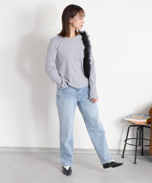 cepo(セポ)の「〈前後2way〉ホルターネックプルオーバー(Tシャツ/カットソー・レディース・ホワイト系その他/オフホワイト/グレー/ブラック・M)」の21枚目の写真