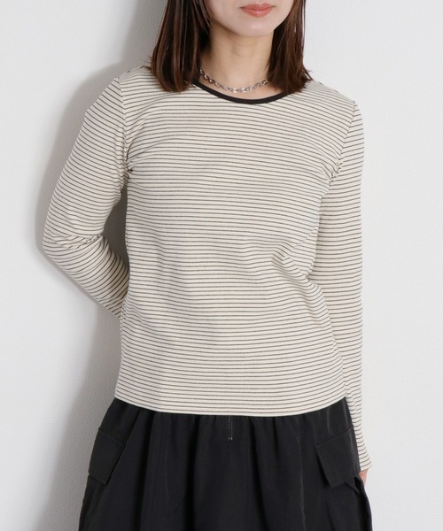 cepo(セポ)の「〈前後2way〉ホルターネックプルオーバー(Tシャツ/カットソー・レディース・ホワイト系その他/オフホワイト/グレー/ブラック・M)」の18枚目の写真