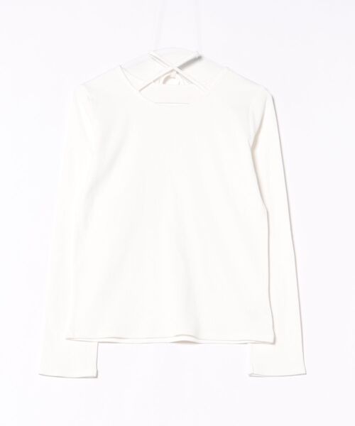cepo(セポ)の「〈前後2way〉ホルターネックプルオーバー(Tシャツ/カットソー・レディース・ホワイト系その他/オフホワイト/グレー/ブラック・M)」の11枚目の写真