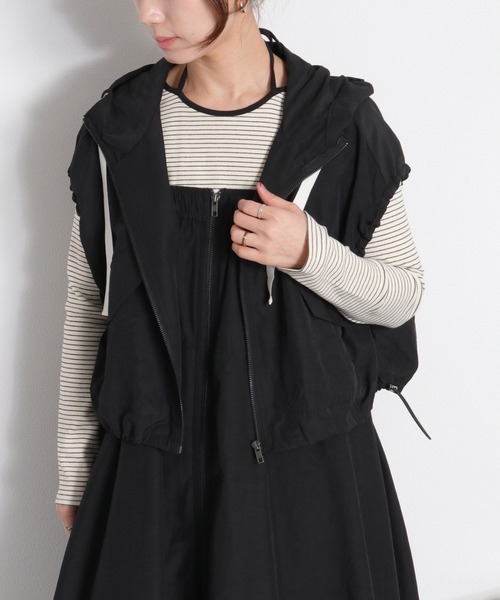 cepo(セポ)の「〈前後2way〉ホルターネックプルオーバー(Tシャツ/カットソー・レディース・ホワイト系その他/オフホワイト/グレー/ブラック・M)」の8枚目の写真