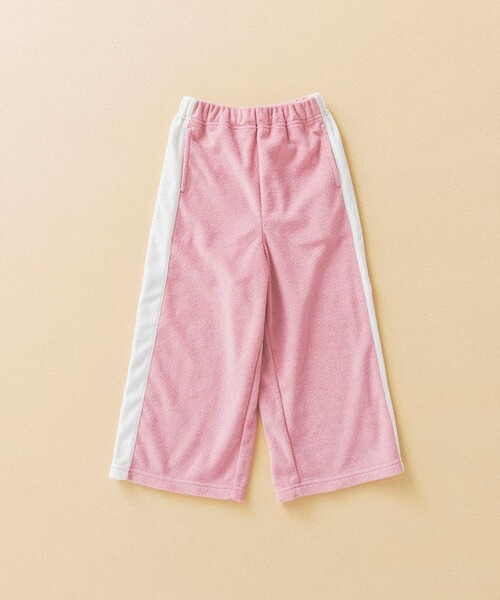 aBity select（アビティセレクト）の「【aBity select./アビティセレクト】サイドラインパイルロングパンツ（その他パンツ・キッズ・ブラウン/ピンク/杢グレー・110/100/120/130/90）」の5枚目の写真