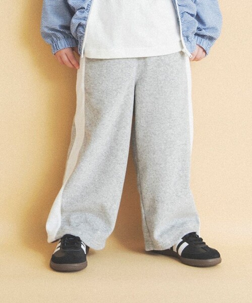 aBity select（アビティセレクト）の「【aBity select./アビティセレクト】サイドラインパイルロングパンツ（その他パンツ・キッズ・ブラウン/ピンク/杢グレー・110/100/120/130/90）」の14枚目の写真