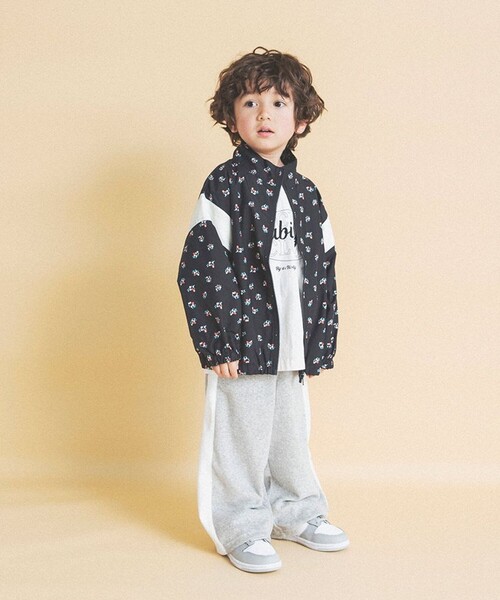 aBity select（アビティセレクト）の「【aBity select./アビティセレクト】サイドラインパイルロングパンツ（その他パンツ・キッズ・ブラウン/ピンク/杢グレー・110/100/120/130/90）」の4枚目の写真