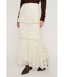 LACE MERMAID SK レースマーメイドスカート 春服