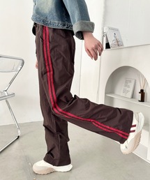 サイドラインナイロントラックパンツ