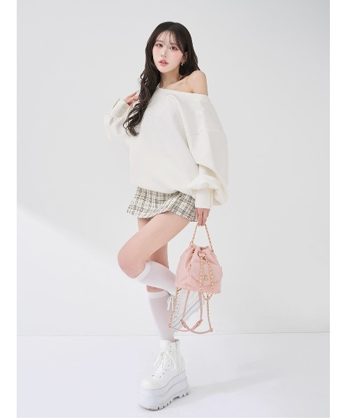 Darich(ダーリッチ)の「Vernal Tweed キルティングリュック(バックパック/リュック・レディース・アイボリー/イエロー・FREE)」の13枚目の写真