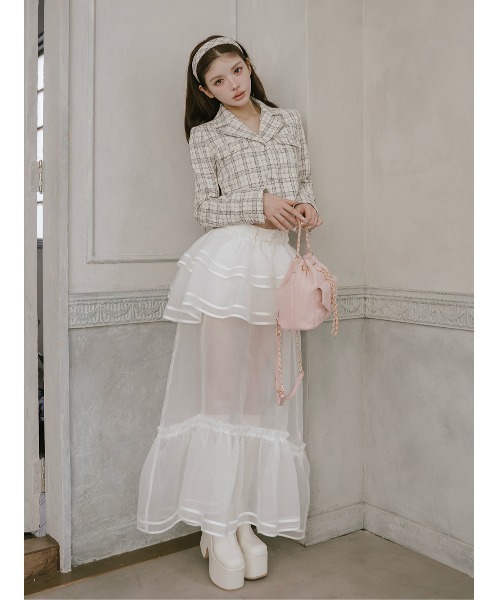 Darich(ダーリッチ)の「Vernal Tweed キルティングリュック(バックパック/リュック・レディース・アイボリー/イエロー・FREE)」の16枚目の写真