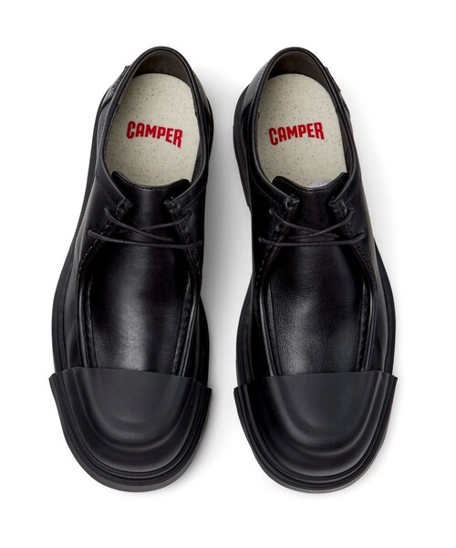 CAMPER（カンペール）の「[カンペール] JUNCTION / カジュアルシューズ（モカシン/デッキシューズ・メンズ・ブラック・28.0cm/26.0cm/27.5cm/27.0cm/25.5cm）」の3枚目の写真
