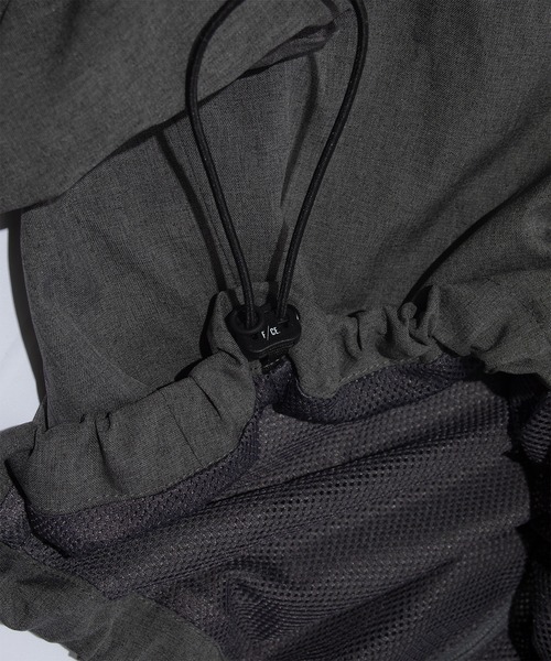 F/CE. （エフシーイー）の「F/CE. TRANSFORM GATHER SHIRT JK / エフシーイー トランスフォーム ギャザー シャツ ジャケット（その他アウター・レディース・ブラック/グレー・SMALL）」の15枚目の写真