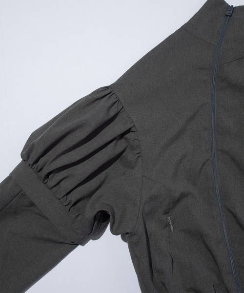 F/CE. （エフシーイー）の「F/CE. TRANSFORM GATHER SHIRT JK / エフシーイー トランスフォーム ギャザー シャツ ジャケット（その他アウター・レディース・ブラック/グレー・SMALL）」の16枚目の写真