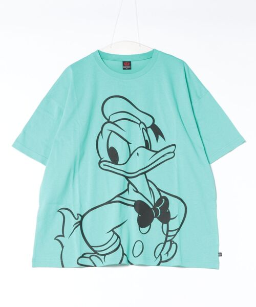 Disney(ディズニー)の「親子お揃い ディズニー WEB限定 BIGフェイスTシャツ 1329A(Tシャツ/カットソー・レディース・その他9/ブラック×レッド/ホワイト×ブルー/その他26・ユニセックスS/ユニセックスM/ユニセックスL/ユニセックスXL)」の19枚目の写真