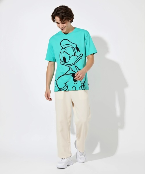 Disney(ディズニー)の「親子お揃い ディズニー WEB限定 BIGフェイスTシャツ 1329A(Tシャツ/カットソー・レディース・その他9/ブラック×レッド/ホワイト×ブルー/その他26・ユニセックスS/ユニセックスM/ユニセックスL/ユニセックスXL)」の20枚目の写真