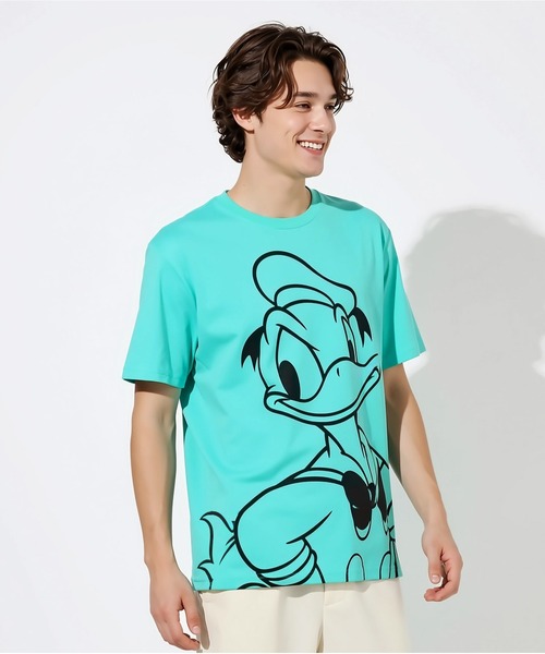 Disney(ディズニー)の「親子お揃い ディズニー WEB限定 BIGフェイスTシャツ 1329A(Tシャツ/カットソー・レディース・その他9/ブラック×レッド/ホワイト×ブルー/その他26・ユニセックスS/ユニセックスM/ユニセックスL/ユニセックスXL)」の22枚目の写真