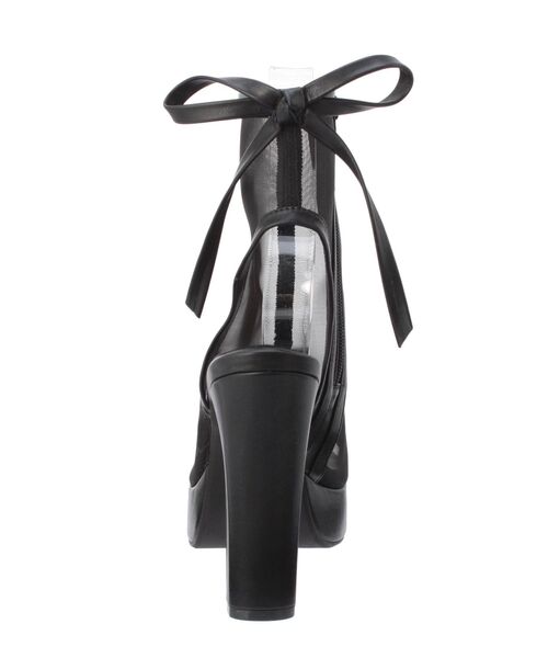 EATME（イートミー）の「BACKリボンシアーブーツサンダル（サンダル・レディース・ブラック/アイボリー・L/M/S）」の15枚目の写真