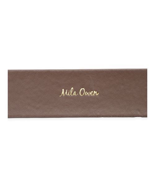 Mila Owen（ミラオーウェン）の「スクエアダブルサルカンベルト（ベルト・レディース・ブラウン/キャメル/シルバー/ゴールド・F）」の15枚目の写真