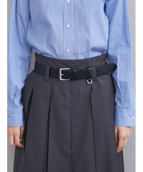 Mila Owen（ミラオーウェン）の「スクエアダブルサルカンベルト（ベルト・レディース・ブラウン/キャメル/シルバー/ゴールド・F）」の4枚目の写真