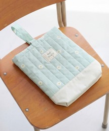 RIO（リオ）の「【撥水・防汚加工】キルトシューズバッグ（トートバッグ）」