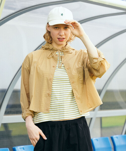 GYMPHLEX(ジムフレックス)の「Gymphlex | コットンチノ 6Pキャップ UNISEX(キャップ・レディース・アイボリー/カーキ/グリーン系その他・F)」の15枚目の写真