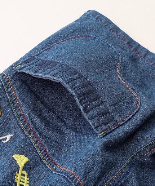 BIT'Z(ビッツ)の「楽器刺繍FUNパンツ(その他パンツ・キッズ・ブルー/ベージュ・120/110/100/95/90/80)」の18枚目の写真