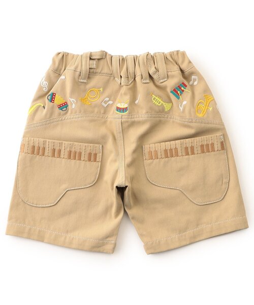 BIT'Z(ビッツ)の「楽器刺繍FUNパンツ(その他パンツ・キッズ・ブルー/ベージュ・120/110/100/95/90/80)」の4枚目の写真